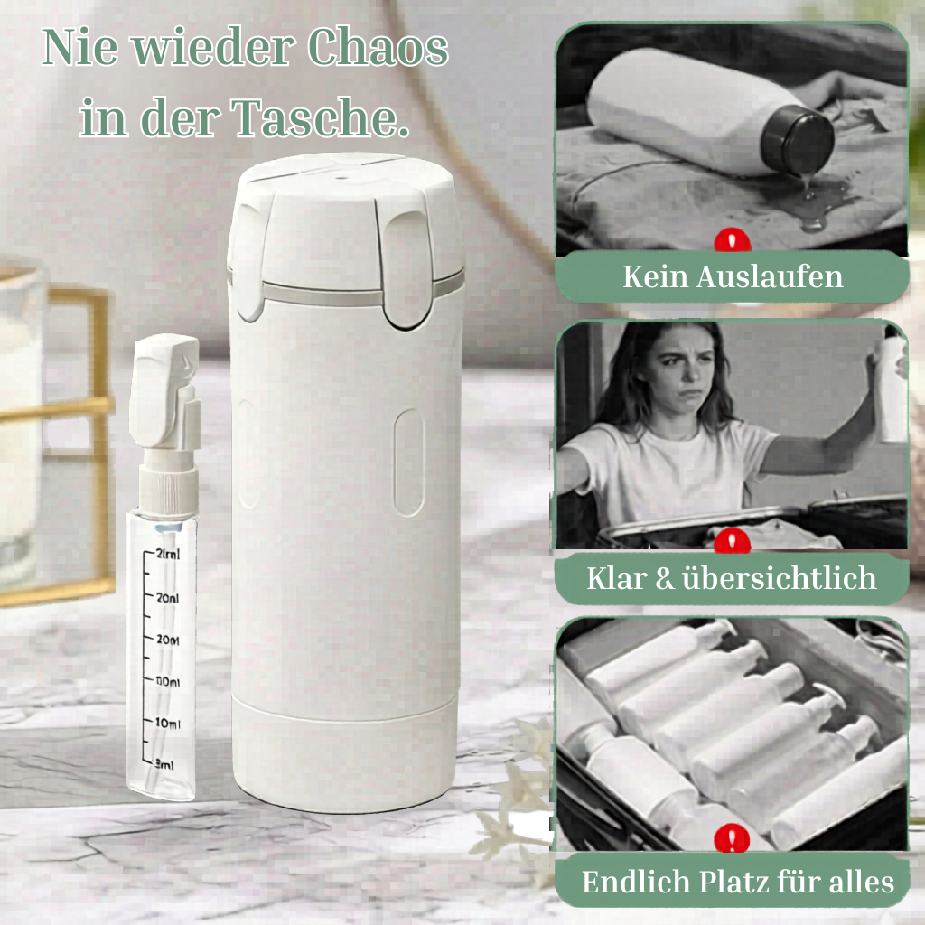 LiriNoa™ - 4in1 OneBottle Spender für deine komplette Routine
