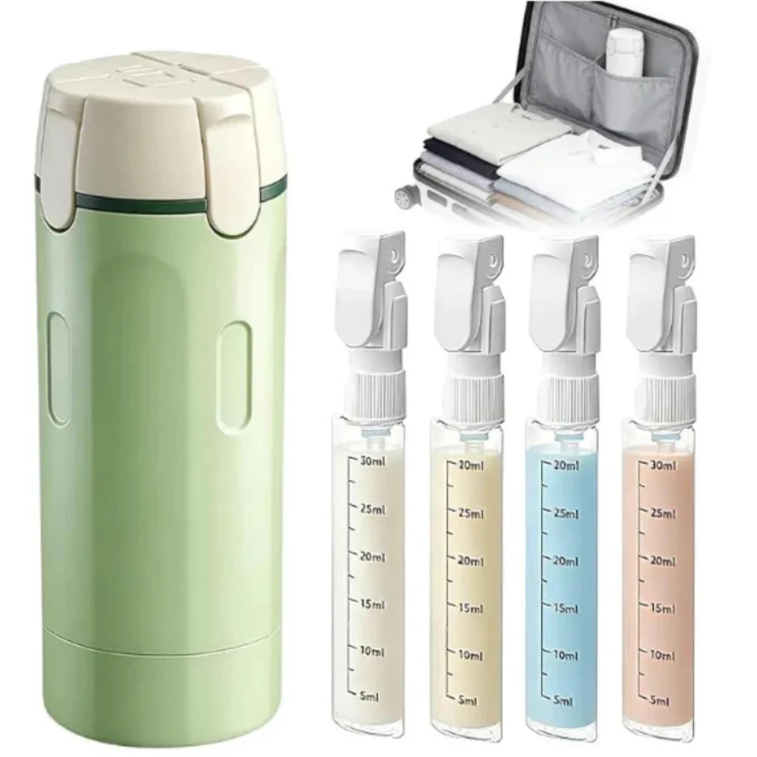 LiriNoa™ - 4in1 OneBottle Spender für deine komplette Routine
